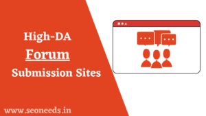 Forum Submission Sites